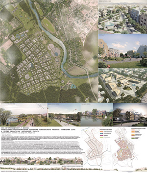 Архитектурно-градостроительная концепция комплексного развития территории 227га в Звенигороде