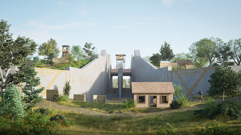 «Подольский гидроузел»: Площадка для страйкбола