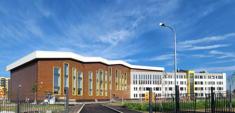 Школа на 825 мест в Гатчине: «Y-школа» | БалтИнвест-Проект