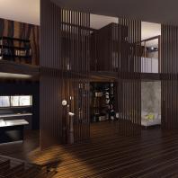 Проект загородного дома на одну семью | AEstudio