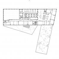 Школа на 550 мест и детский сад 140 мест в Санкт-Петербурге. План 4 этажа | ООО «БалтИнвест-Проект»