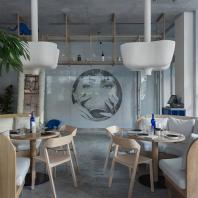 Кофейня Blue Cat в Алматы. Архитектурное бюро Archpoint