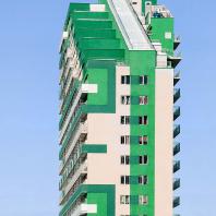 Многоэтажный жилой дом ЖК «Виллина» по ул. Есенина в Новосибирске. ООО «Архитектурное бюро Штурбабиных»
