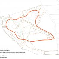 Эскизный проект территории парка им. С.М. Кирова в Ижевске. "Consortium" (Лондон—Санкт-Петербург—Москва). 2017 г.
