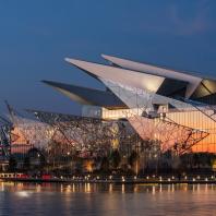 Архитектурное и ландшафтное освещение нового театра им. Галиасгара Камала