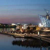 Архитектурное и ландшафтное освещение нового театра им. Галиасгара Камала