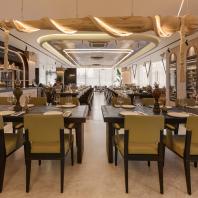 Интерьер ресторана «Машенька» в Зарядье | Архитектурное бюро Archpoint