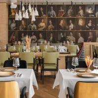 Интерьер ресторана «Машенька» в Зарядье | Архитектурное бюро Archpoint