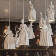 Интерьер ресторана «Машенька» в Зарядье | Архитектурное бюро Archpoint