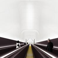 Станция Московского метрополитена «Остров Мечты» | Евгений Леонов + United Riga Architects