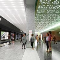 Станция Московского метрополитена «Загорье» | DDD Architects