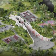 Скейт-парк: Концепция приспособления инженерного сооружения и прилегающей территории «Подольский гидроузел» | ООО «Департамент технического заказчика»