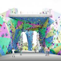 Скалодром: Концепция приспособления инженерного сооружения и прилегающей территории «Подольский гидроузел» | ООО «Департамент технического заказчика»