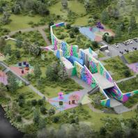 Скалодром: Концепция приспособления инженерного сооружения и прилегающей территории «Подольский гидроузел» | ООО «Департамент технического заказчика»