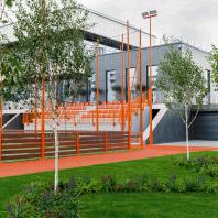 Спортивный центр Premier Football Club в Дурлештах | Архитектурное бюро LH47 ARCH