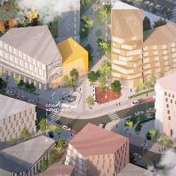 Жилой квартал «КАФЛЯ» в Задворцах / DT bureau