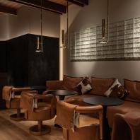 Интерьер ресторана Savras на Большой Дмитровке | Архитектурное бюро Archpoint