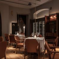 Интерьер ресторана Savras на Большой Дмитровке | Архитектурное бюро Archpoint