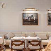 Интерьер ресторана Savras на Большой Дмитровке | Архитектурное бюро Archpoint