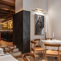 Интерьер ресторана Savras на Большой Дмитровке | Архитектурное бюро Archpoint