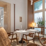 Интерьер ресторана Savras на Большой Дмитровке | Архитектурное бюро Archpoint