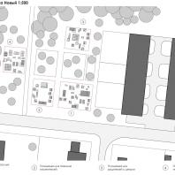 Концепция общественного пространства для малых поселений городского типа. АБ "Momentum Architects". Авторский коллектив: Антон Котляров, Станислав Кашин. 2018 г.