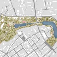 Парк «Городская долина» в Черняховске. Генплан | dot.bureau, Sheredega Consulting