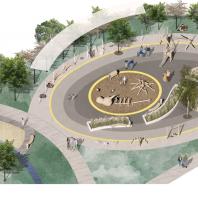 Проект парка «Городская долина» в Черняховске | dot.bureau, Sheredega Consulting