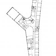 Школа на 825 мест в Гатчине: «Y-школа». План 3-го этажа | БалтИнвест-Проект