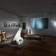 Выставка «Цветок осенний. Вадим Сидур | Полина Рукавичкина» в ММОМА. Фотограф: Виктор Березкин