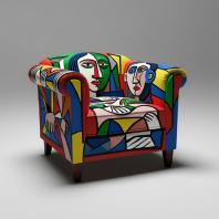 Dantone Home Brera Collectible / Яна Жогова / Авторская интерпретация кубистской композиции