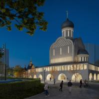 Проект православного храма, архитектурная мастерская МАМ