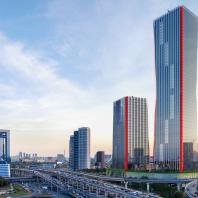 Высотный офисный центр А-класса iCity по проекту Хельмута Яна в «Москва-Сити»