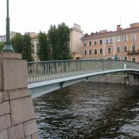 Коломенский алюминиевый мост в Санкт-Петербурге