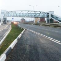 Алюминиевый пешеходный мост в Туле